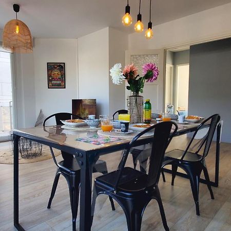 Le Clemenceau Appart-Calais Nord-Balcon-Plage 외부 사진