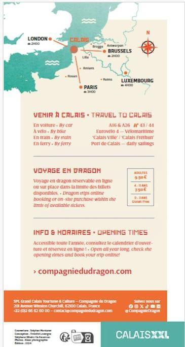 Le Clemenceau Appart-Calais Nord-Balcon-Plage 외부 사진
