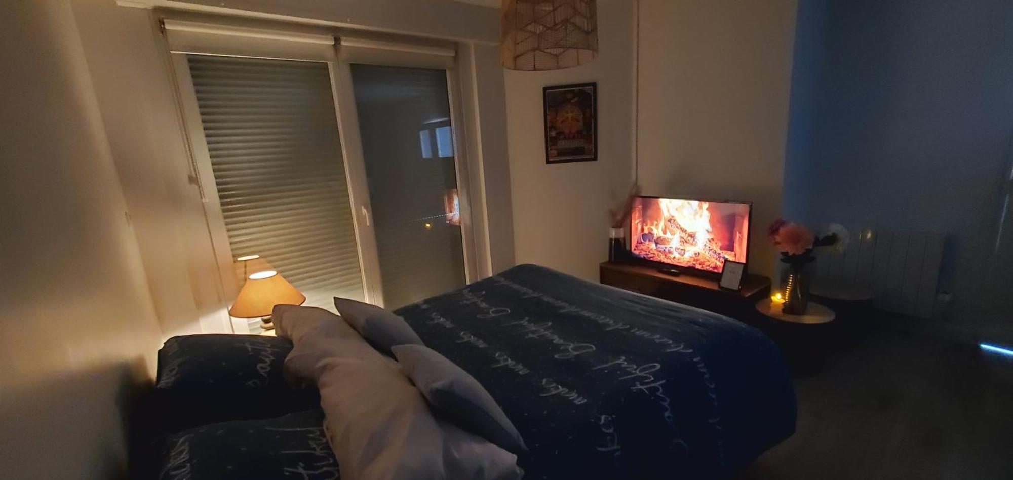 Le Clemenceau Appart-Calais Nord-Balcon-Plage 외부 사진