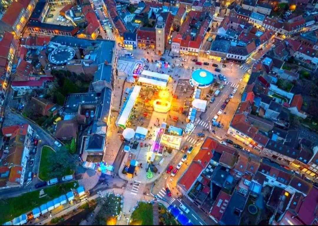 Le Clemenceau Appart-Calais Nord-Balcon-Plage 외부 사진